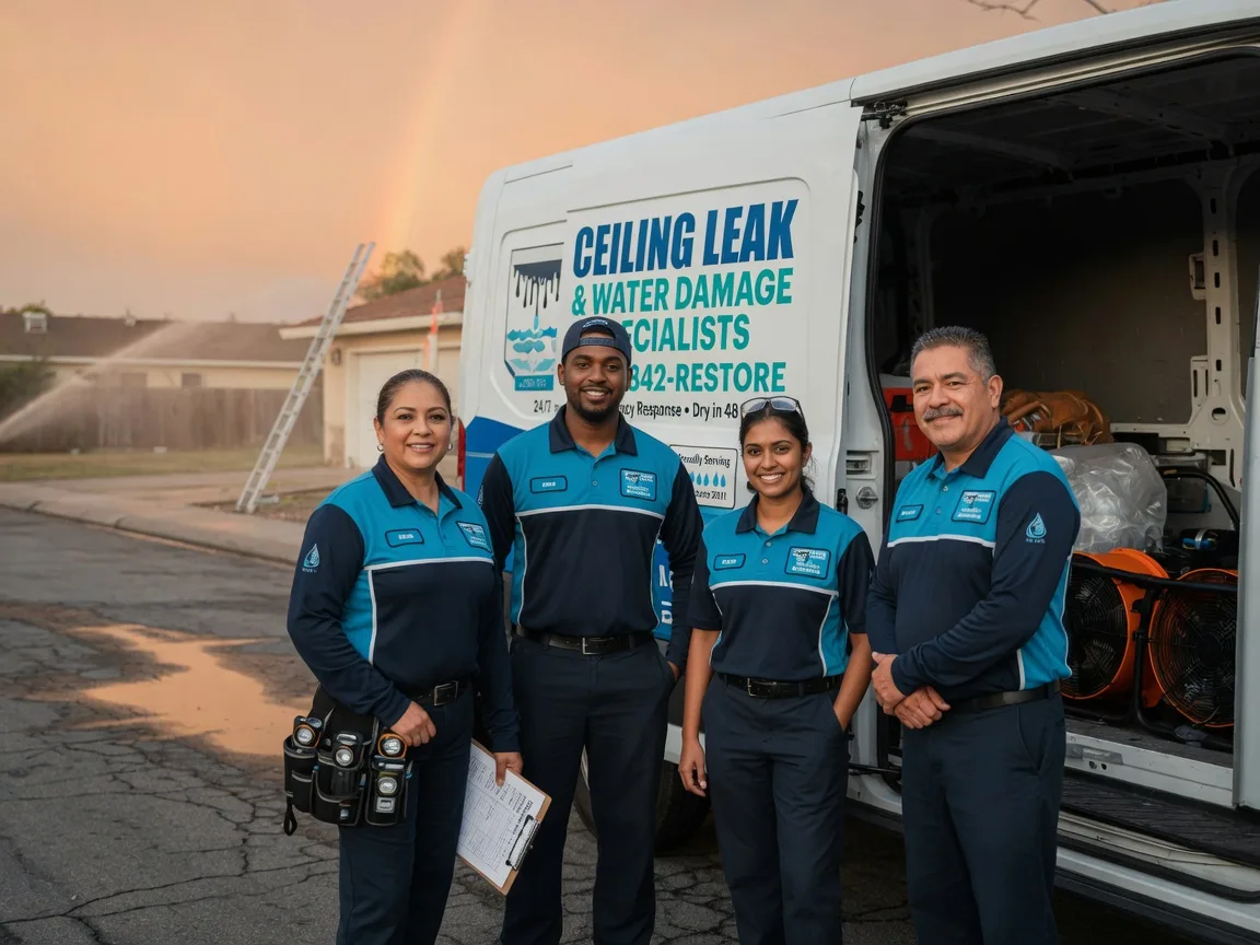 Ceiling Leak Cleanup company in Holt, MI